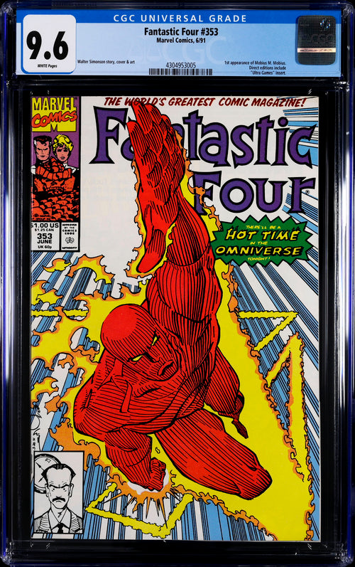 Fantastic Four #353 CGC 9.6 - Marvel Comics 6/91