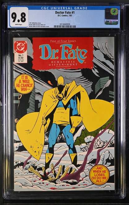 Doctor Fate #1 CGC 9.8 - DC Comics 7/87