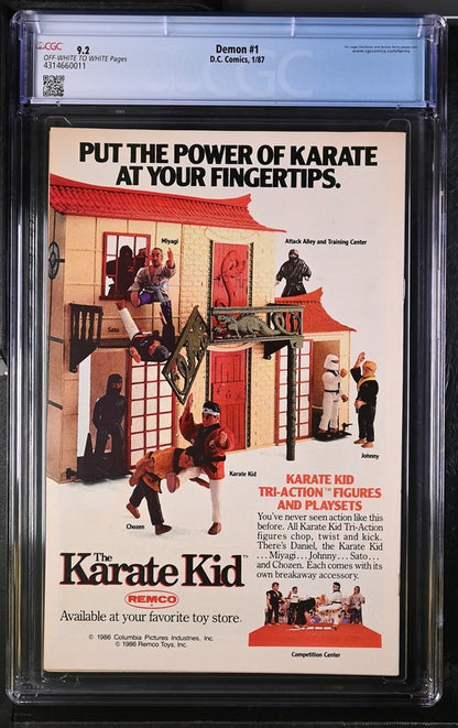 Demon #1 CGC 9.2 - DC Comics 1/87