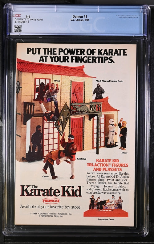 Demon #1 CGC 9.2 - DC Comics 1/87