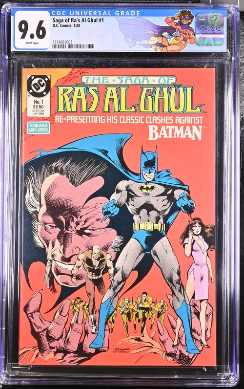 Saga of Ra's Al Ghul #1 CGC 9.6 - DC Comics 1/88