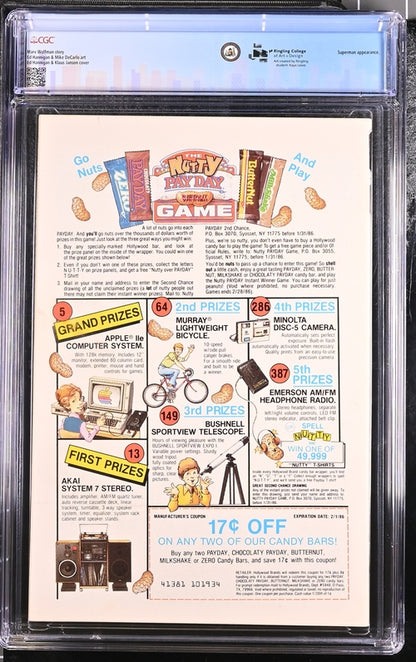 New Teen Titans Annual #1 CGC 8.5 - DC Comics 1985