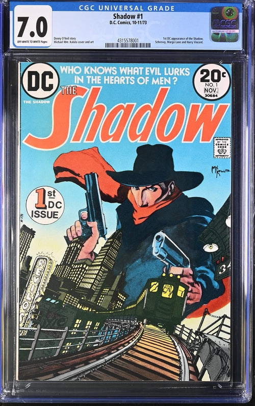 Shadow #1 CGC 7.0 - DC Comics 10-11/73