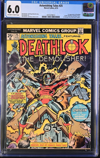 Astonishing Tales #25 CGC 6.0 - Marvel Comics 8/74