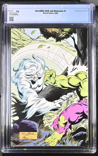 Incredible Hulk and Wolverine #1  CGC 9.6 - Marvel Comics 10/86