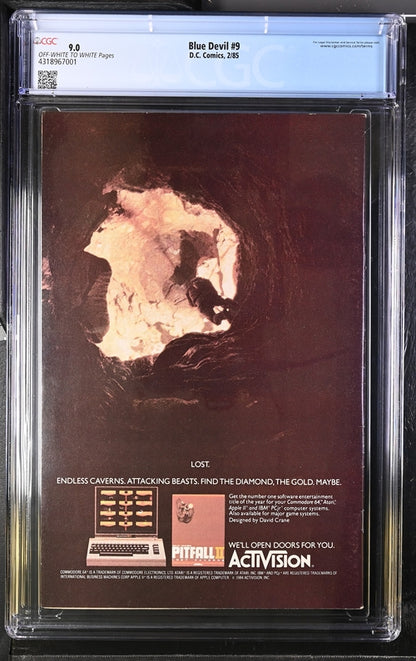 Blue Devil #9 CGC 9.0 - DC Comics 2/85