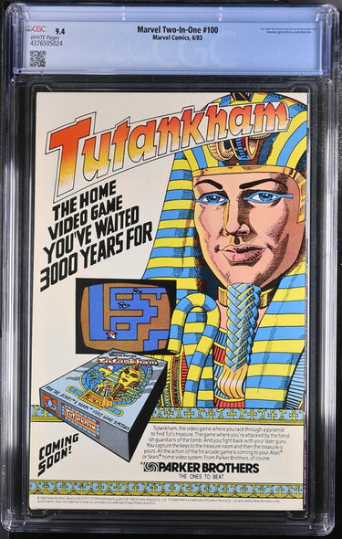 Marvel Two-In-One #100 Newsstand Edition CGC 9.4 - Marvel Comics 6/83