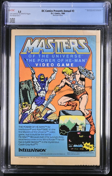 DC Comics Presents Annual #3 Newsstand Edition CGC 5.5 - DC Comics 1984