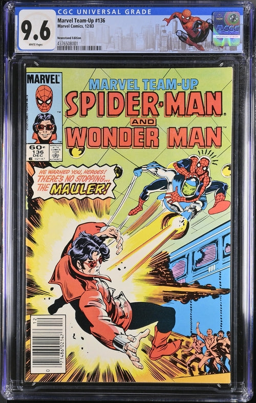Marvel Team-Up #136 CGC 9.6 - Marvel Comics 12/83
