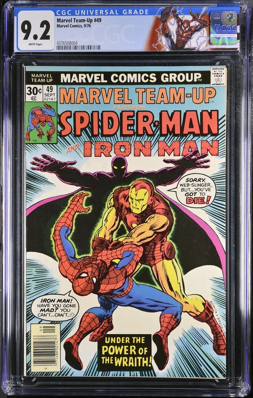 Marvel Team-Up #49 CGC 9.2 - Marvel Comics 9/76