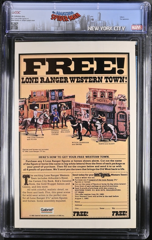 Marvel Team-Up #116 CGC 9.2 - Marvel Comics 4/82