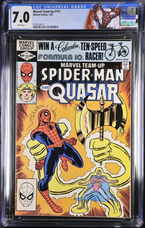 Marvel Team-Up #113 CGC 7.0 - Marvel Comics 1/82