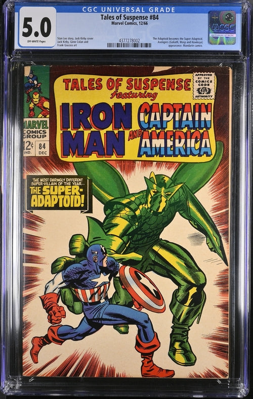 Tales of Suspense #84 CGC 5.0 - Marvel Comics 12/66