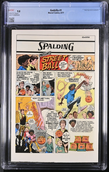 Godzilla #1 CGC 9.8 - Marvel Comics 8/77