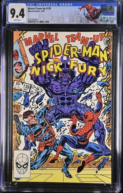 Marvel Team-Up #139 CGC 9.4 - Marvel Comics 3/84