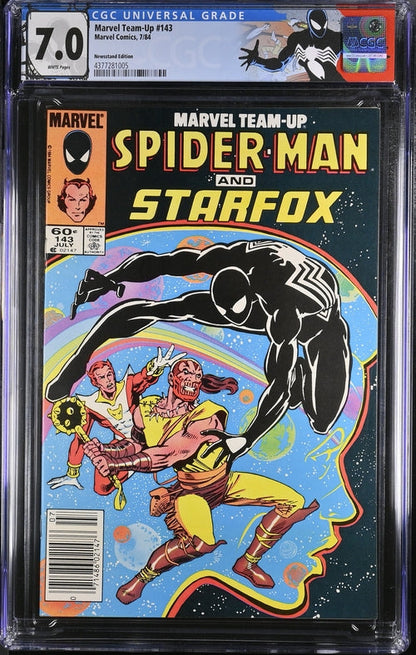 Marvel Team-Up #143 CGC 7.0 - Marvel Comics 7/84