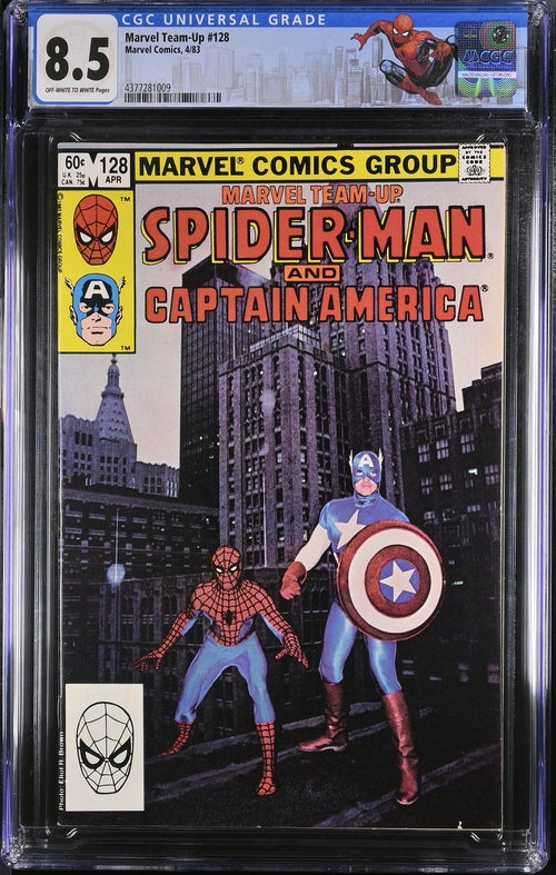 Marvel Team-Up #128 CGC 8.5 - Marvel Comics 4/83