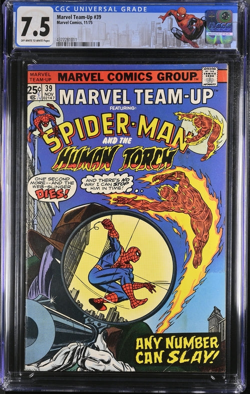 Marvel Team-Up #39 CGC 7.5 - Marvel Comics 11/75