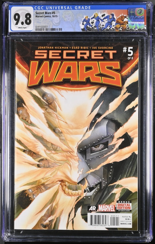 Secret Wars #5 Marvel Comics CGC 9.8