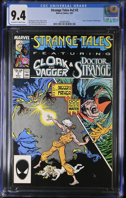 Strange Tales #2 V2 CGC 9.4 - Marvel Comics 5/87