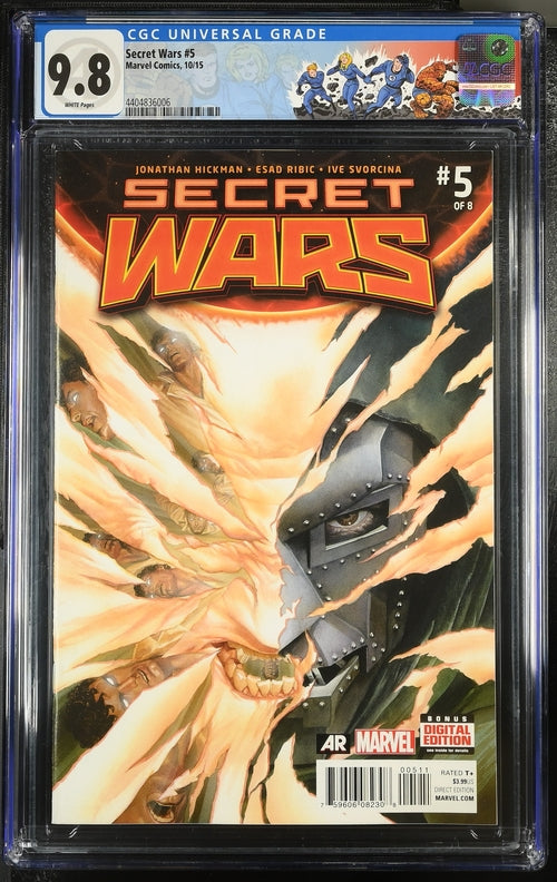 Secret Wars #5 CGC 9.8 - Marvel Comics 10/15