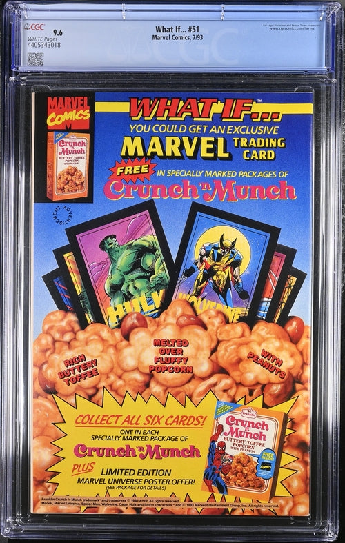 What if...#51 CGC 9.6 - Marvel Comics 7/93