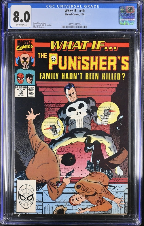 What if...#10 CGC 8.0 - Marvel Comics 2/90