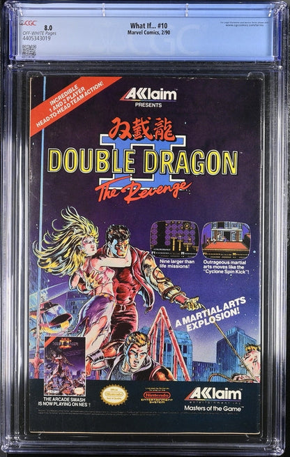 What if...#10 CGC 8.0 - Marvel Comics 2/90
