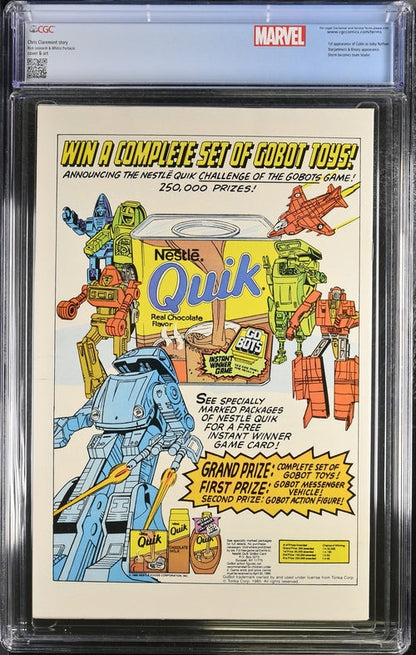 Uncanny X-Men #201 CGC 9.6 - Marvel Comics 1/86