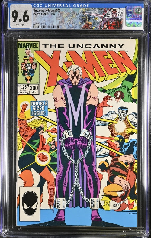 Uncanny X-Men #200 CGC 9.6 - Marvel Comics 12/85