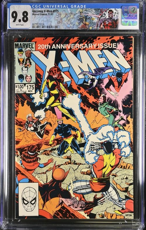 Uncanny X-Men #175 CGC 9.8 - Marvel Comics 11/83