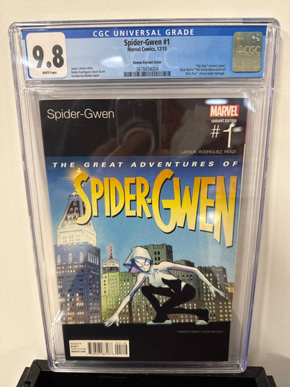 Spider-Gwen #1 CGC 9.8 - Marvel Comics 12/15