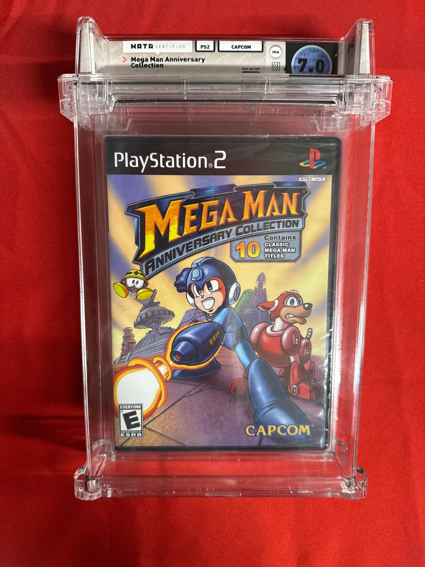 Mega Man Anniversary Collection WATA 7.0 B+ - Playstation 2