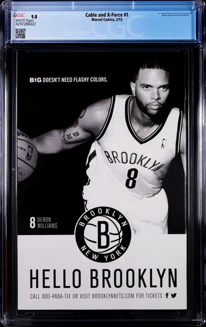 Cable and X-Force #1 CGC 9.8 - Marvel Comics 2/13