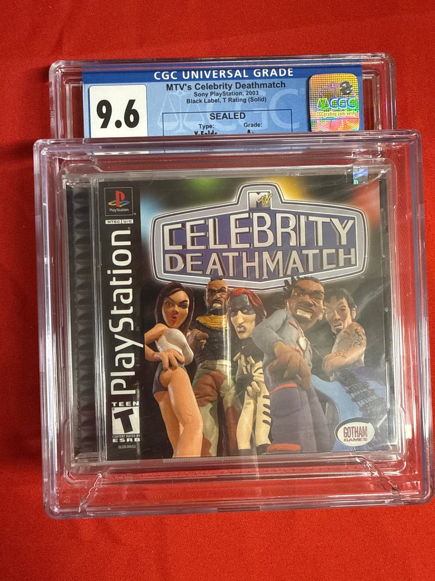 MTV's Celebrity Deathmatch CGC 9.6 - Gotham Games 2003