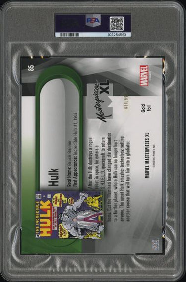2024 SKYBOX MARVEL MASTERPIECES XL #85 HULK GOLD FOIL