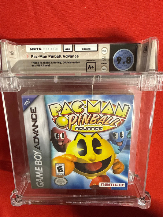 Pac-Man Pinball Advance WATA 9.8 A+ - Nintendo GBA