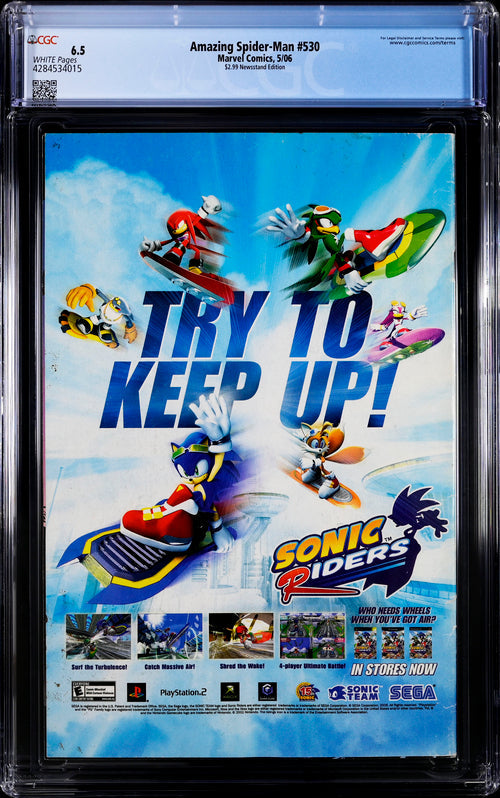 Amazing Spider-Man #530 $2.99 Newsstand Edition CGC 6.5 - Marvel Comics 5/06