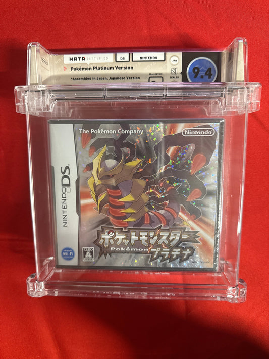 Pokémon Platinum Version WATA 9.4 B+ - Nintendo DS