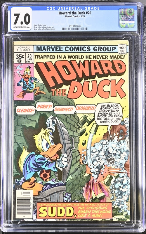 Howard The Duck #20 CGC 7.0 - Marvel Comics 1-78