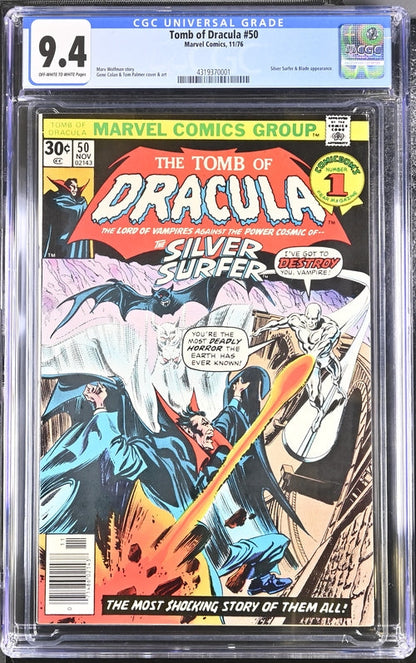 Tomb of Dracula #50 CGC 9.4 - Marvel Comics 11/76