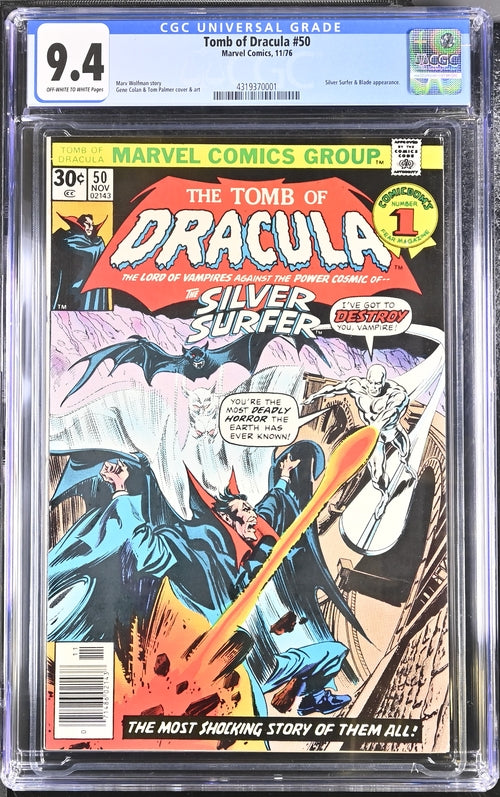 Tomb of Dracula #50 CGC 9.4 - Marvel Comics 11/76