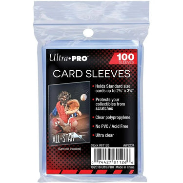 Ultra-Pro Card Soft Sleeves (100 ct)