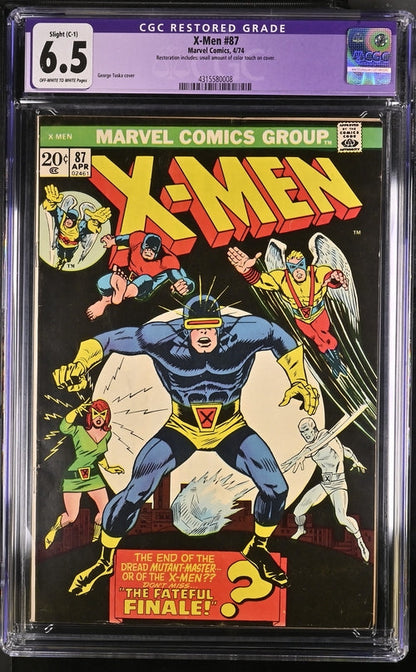 X-Men #87 CGC Restored 6.5 - Marvel Comics 4/74