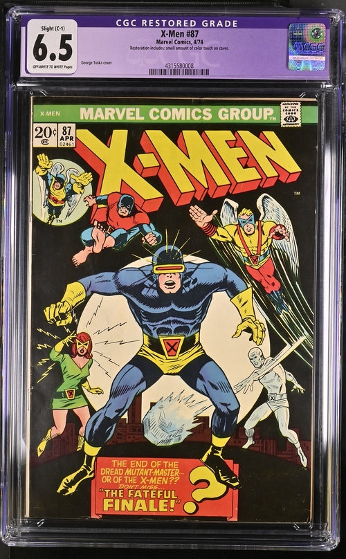 X-Men #87 CGC Restored 6.5 - Marvel Comics 4/74