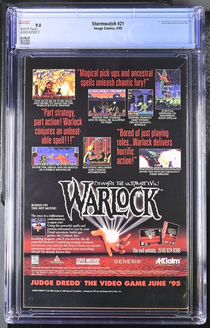 Stormwatcher #21 CGC 9.0 - Image Comics 4/95