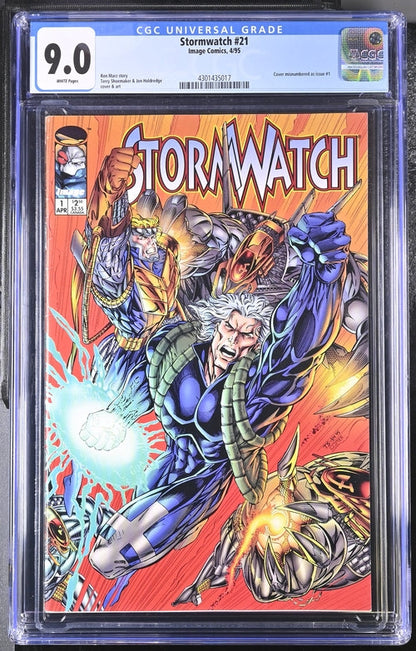 Stormwatcher #21 CGC 9.0 - Image Comics 4/95