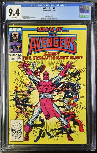 What If... #1 CGC 9.4 - Marvel Comics 7/89