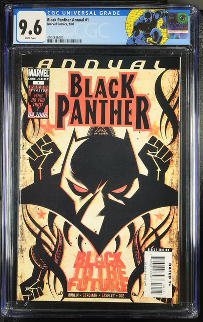Black Panther Annual #1 CGC 9.6 - Marvel Comics 2/08