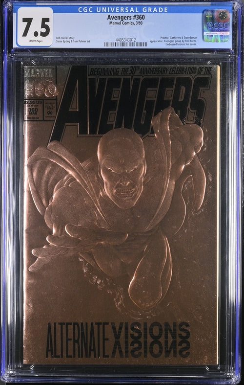 Avengers 360 CGC 7.5 - Marvel Comics 3/93